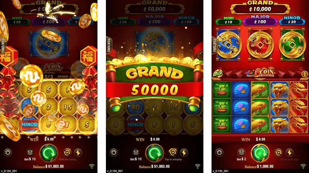 3 Coins Winmatchbonus Bonus